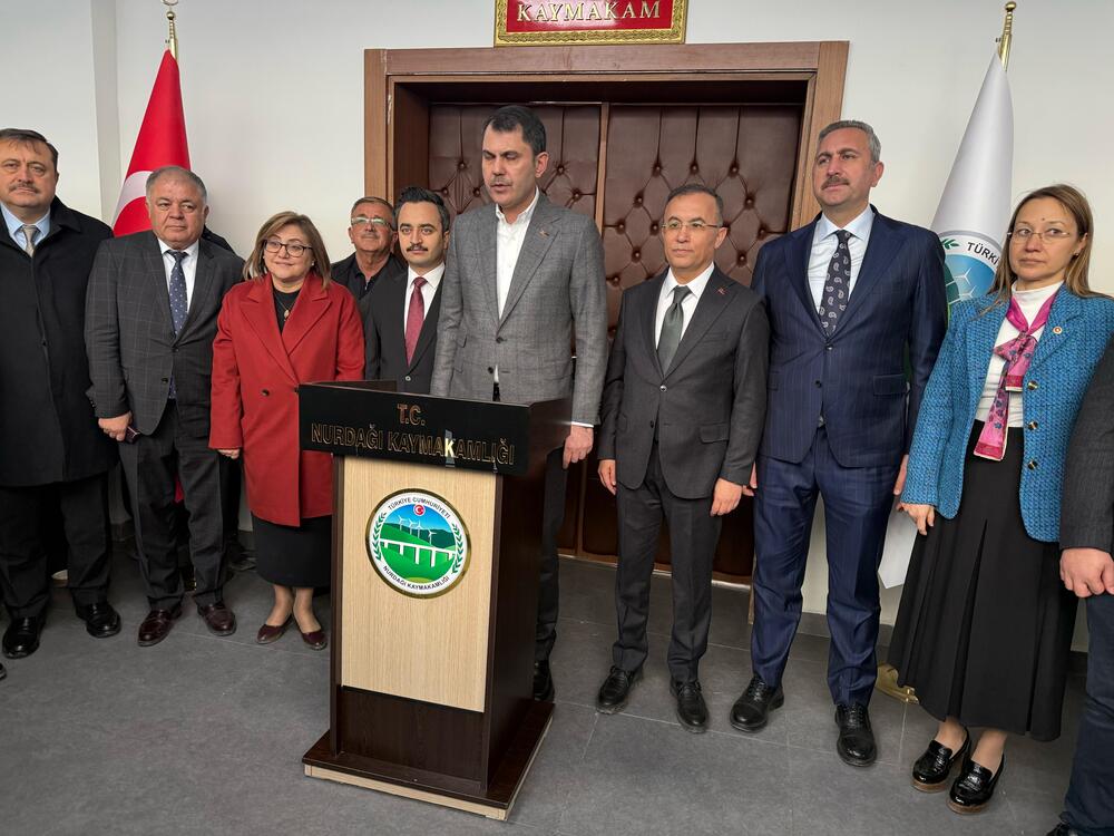 Çevre, Şehircilik ve İklim Değişikliği Bakanımız Sayın Murat Kurum İlçemizi teşrif etti